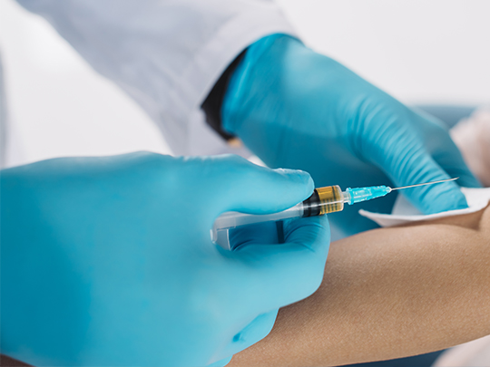 nitrile examination gloves